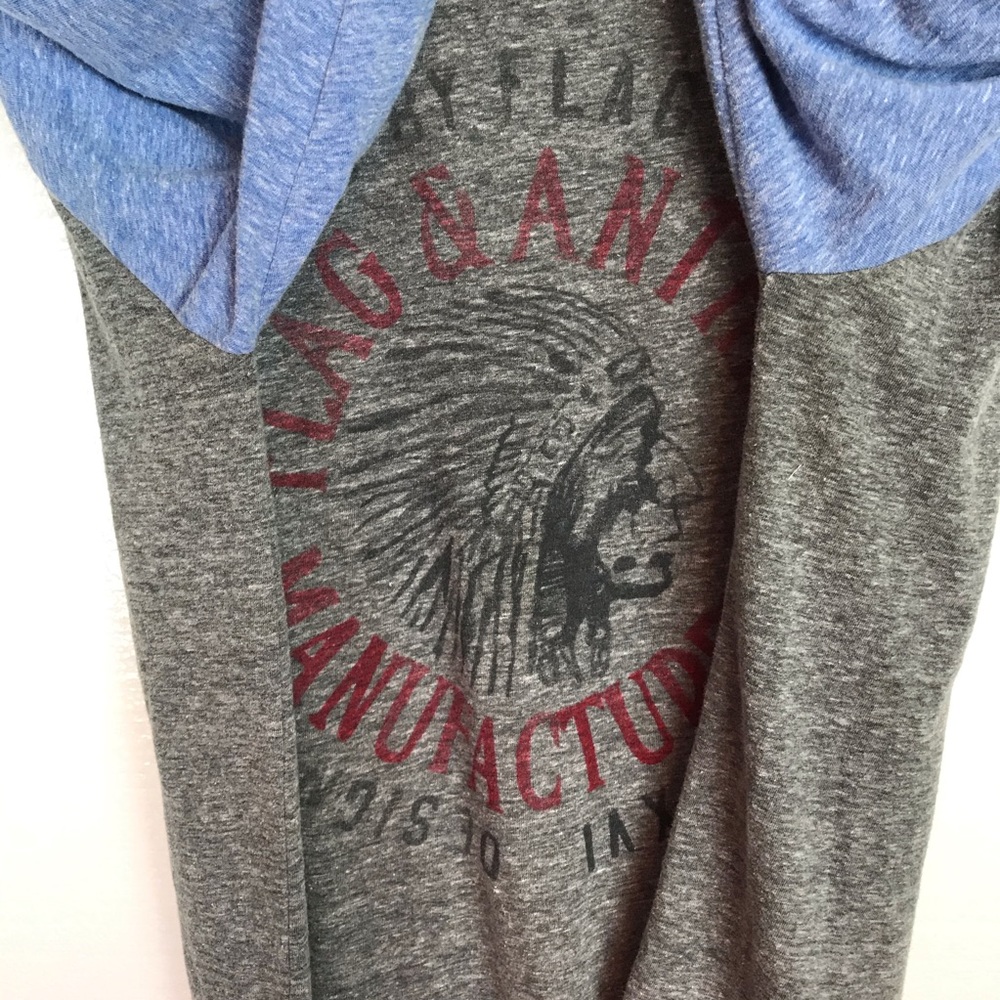 Flag & Anthem Baseball Style T-shirt Sz XL - Picture 7 of 8